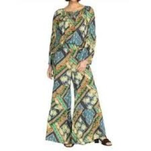 Johnny Was Pants - NWT Johnny Was PLUS Rivera Tiered Flowy Pants